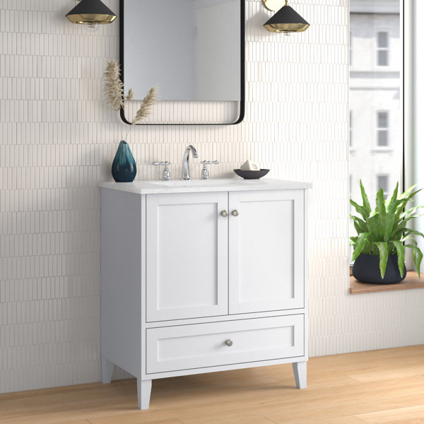 Mercury Row® Aleta 30" Single Bathroom Vanity Set & Reviews Wayfair